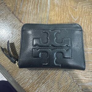 Tory Burch Black keychain wallet